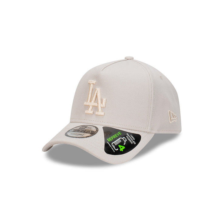 New Era 9Forty A-Frame MLB Repreve Stone Ivory Los Angeles Dodgers