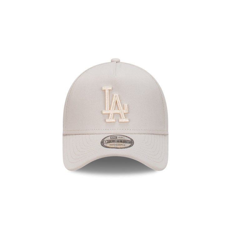 New Era 9Forty A-Frame MLB Repreve Stone Ivory Los Angeles Dodgers