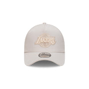 New Era 9Forty A-Frame NBA Repreve Stone Ivory Los Angeles Lakers