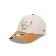 New Era 9Forty Clothstrap NBA Dashmark 2-Tone Wheat Chicago Bulls