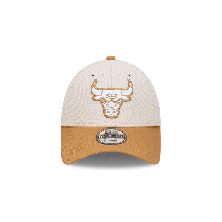 New Era 9Forty Clothstrap NBA Dashmark 2-Tone Wheat Chicago Bulls