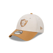 New Era 9Forty Clothstrap NFL Dashmark 2-Tone Wheat Las Vegas Raiders