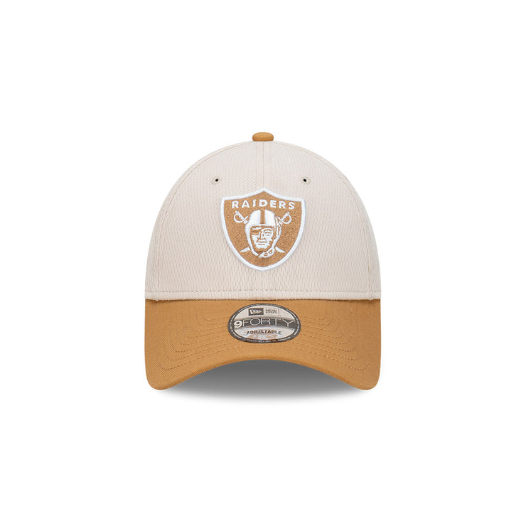 New Era 9Forty Clothstrap NFL Dashmark 2-Tone Wheat Las Vegas Raiders