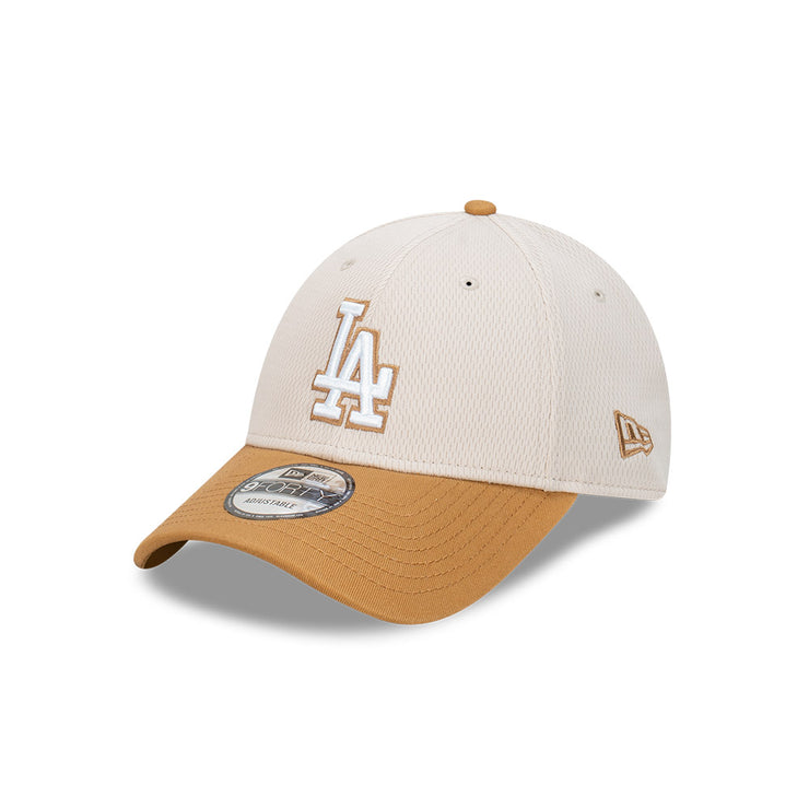 New Era 9Forty Clothstrap MLB Dashmark 2-Tone Wheat Los Angeles Dodgers