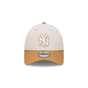 New Era 9Forty Clothstrap MLB Dashmark 2-Tone Wheat New York Yankees