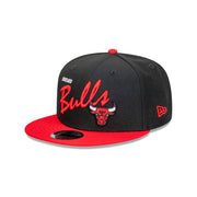 New Era 9Fifty NBA Team Vintage Script Chicago Bulls