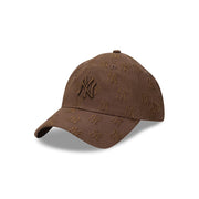 New Era Casual Classic MLB Tonal Monogram New York Yankees Walnut