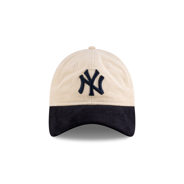 New Era 9Twenty MLB Block Cord New York Yankees Ivory Navy