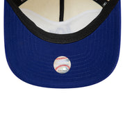 New Era Golfer MLB Script Los Angeles Dodgers Ivory Royal