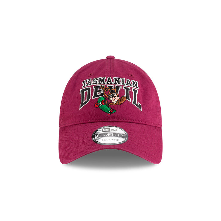 New Era 9Twenty Washed Looney Tunes Tasmanian Devil Cherry Jam