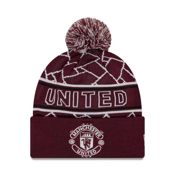 New Era Beanie EPL Manchester United FC Maroon