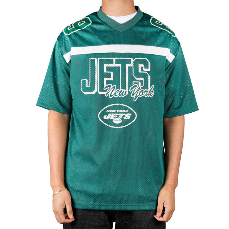 New Era NFL American Football Jersey V-Neck New York Jets Emerald Green