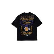 New Era NBA Street Soccer Oversized Tee Los Angeles Lakers Black