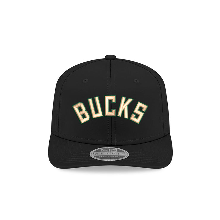 New Era 9Seventy Stretch Snap NBA Statement 2024 Team Milwaukee Bucks