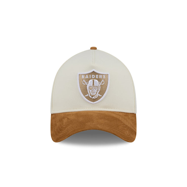 New Era 39Thirty A-Frame NFL 2-Tone Wheat Suede Las Vegas Raiders