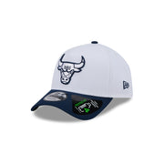 New Era 9Forty A-Frame NBA Chrome Oceanside Repreve Chicago Bulls White