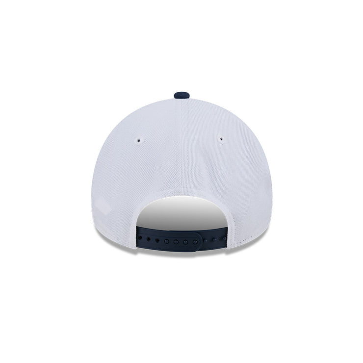 New Era 9Forty A-Frame NBA Chrome Oceanside Repreve Los Angeles Lakers White