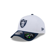 New Era 9Forty A-Frame NFL Chrome Oceanside Repreve Las Vegas Raiders White