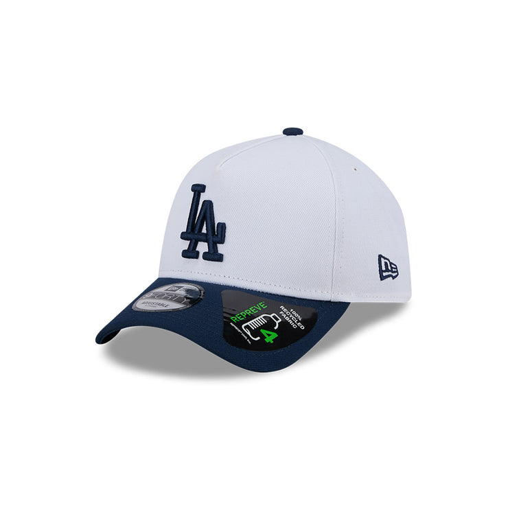 New Era 9Forty A-Frame MLB Chrome Oceanside Repreve Los Angeles Dodgers White