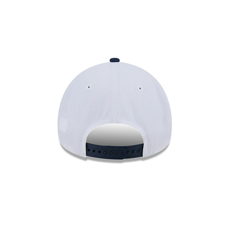 New Era 9Forty A-Frame MLB Chrome Oceanside Repreve Los Angeles Dodgers White