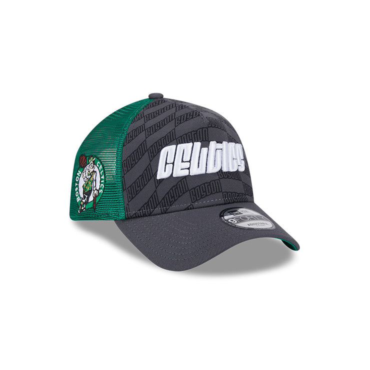 New Era 9Forty A-Frame NBA Street Soccer Boston Celtics Black Team