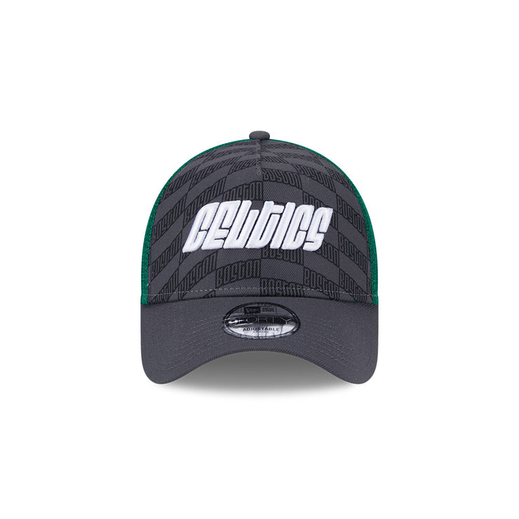 New Era 9Forty A-Frame NBA Street Soccer Boston Celtics Black Team