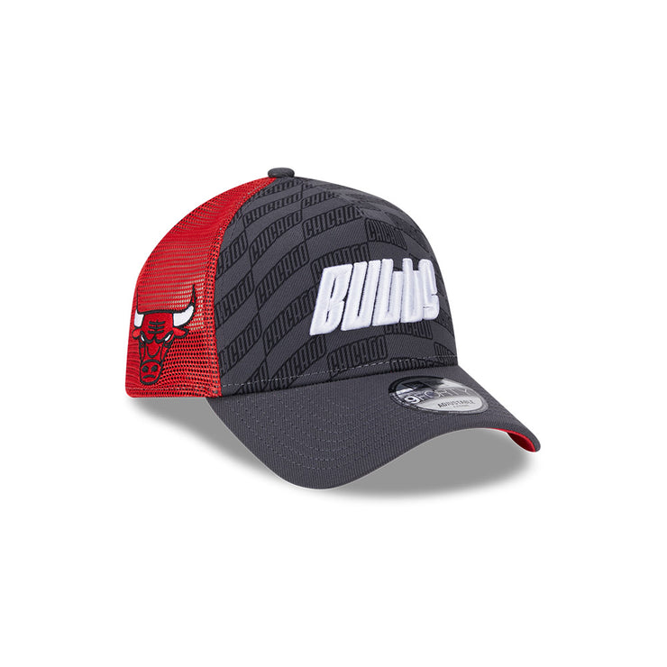 New Era 9Forty A-Frame NBA Street Soccer Chicago Bulls Black Team