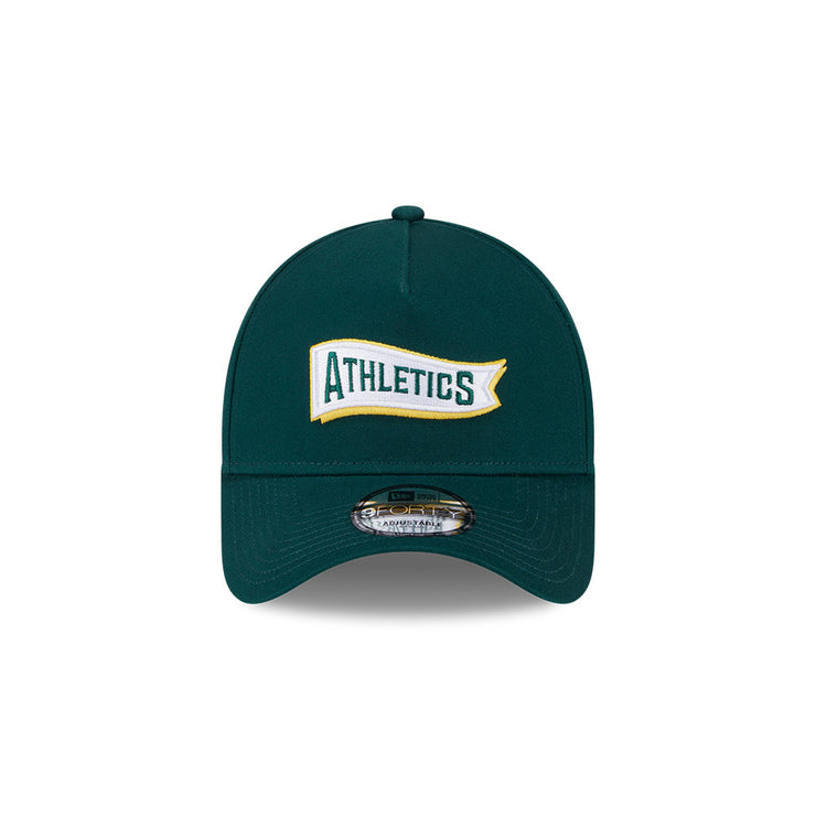 New Era 9Forty A-Frame MLB Pennant Oakland Athletics Dark Green