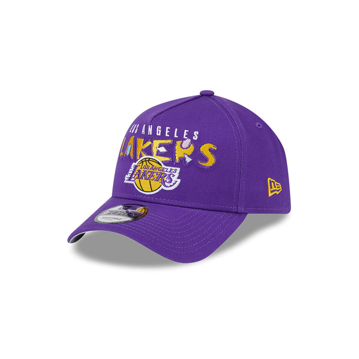 New Era 9Forty A-Frame NBA Retro Los Angeles Lakers Purple