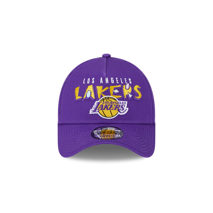 New Era 9Forty A-Frame NBA Retro Los Angeles Lakers Purple