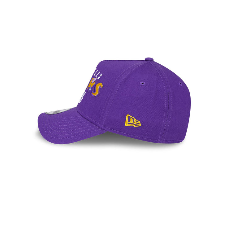 New Era 9Forty A-Frame NBA Retro Los Angeles Lakers Purple