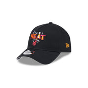 New Era 9Forty A-Frame NBA Retro Miami Heat Black