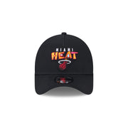 New Era 9Forty A-Frame NBA Retro Miami Heat Black