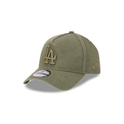 New Era 9Forty A-Frame MLB Snow Wash Los Angeles Dodgers Olive