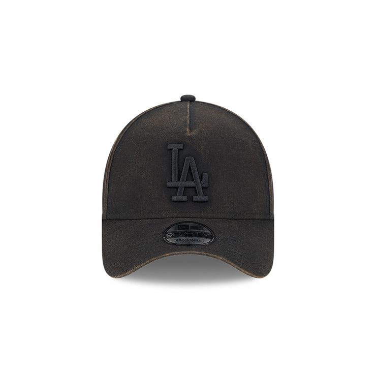 New Era 9Forty A-Frame MLB Snow Wash Los Angeles Dodgers Black