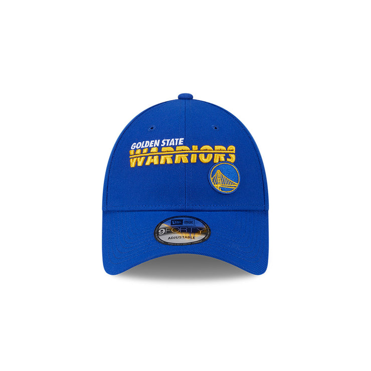 New Era 9Forty Snapback NBA Strike Through Golden State Warriors Team