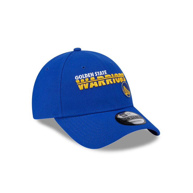 New Era 9Forty Snapback NBA Strike Through Golden State Warriors Team