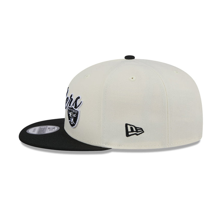 New Era 9Fifty NFL 2-Tone Script Las Vegas Raiders