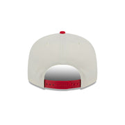 New Era 9Fifty NBA 2-Tone Script Chicago Bulls Chrome White