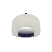 New Era 9Fifty NBA 2-Tone Script Los Angeles Lakers Chrome White