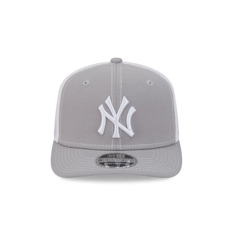 New Era 9Seventy Trucker MLB Contrast Grey New York Yankees