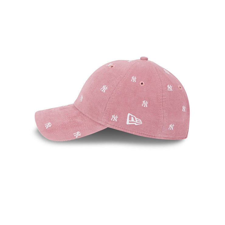 New Era Casual Classic MLB Cord Monogram New York Yankees Cosmetic Pink