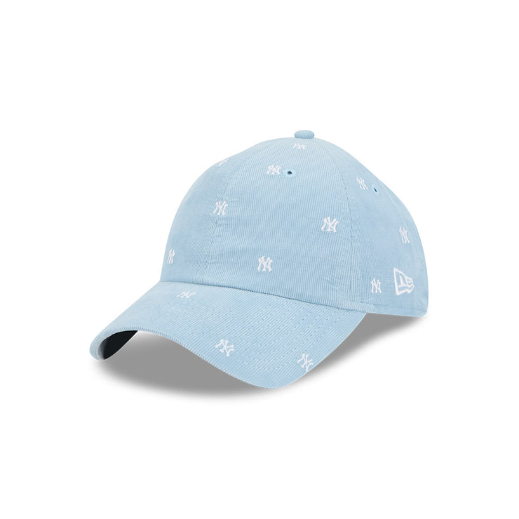 New Era Casual Classic MLB Cord Monogram New York Yankees Pale Blue