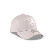 New Era 9Forty A-Frame AFL 2025 Supporter Grey White Adelaide Crows