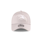 New Era 9Forty A-Frame AFL 2025 Supporter Grey White Adelaide Crows