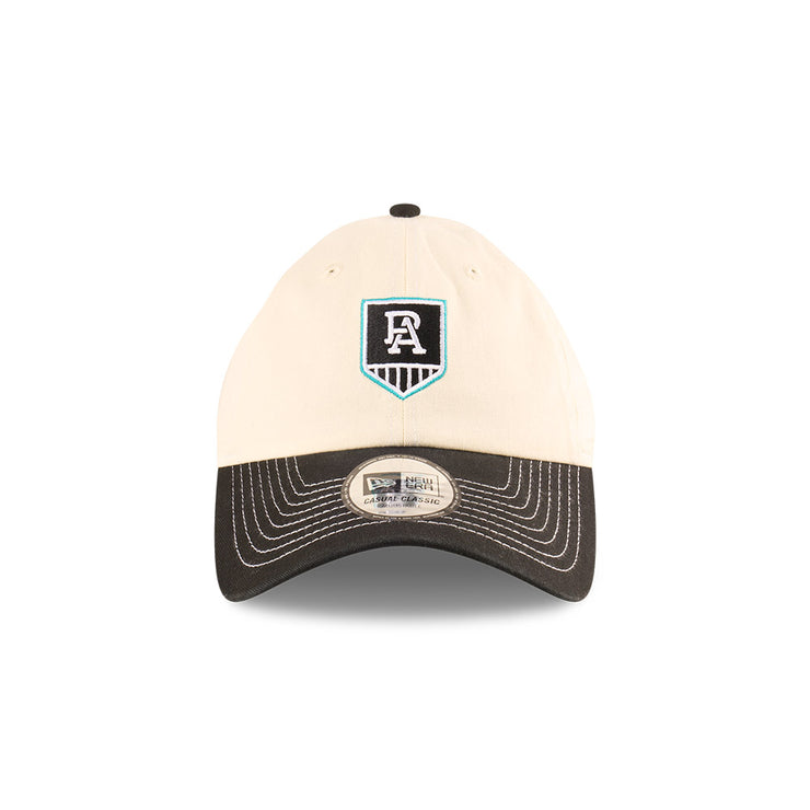 New Era Casual Classic AFL 2025 Supporter 2-Tone Chrome Port Adelaide Power