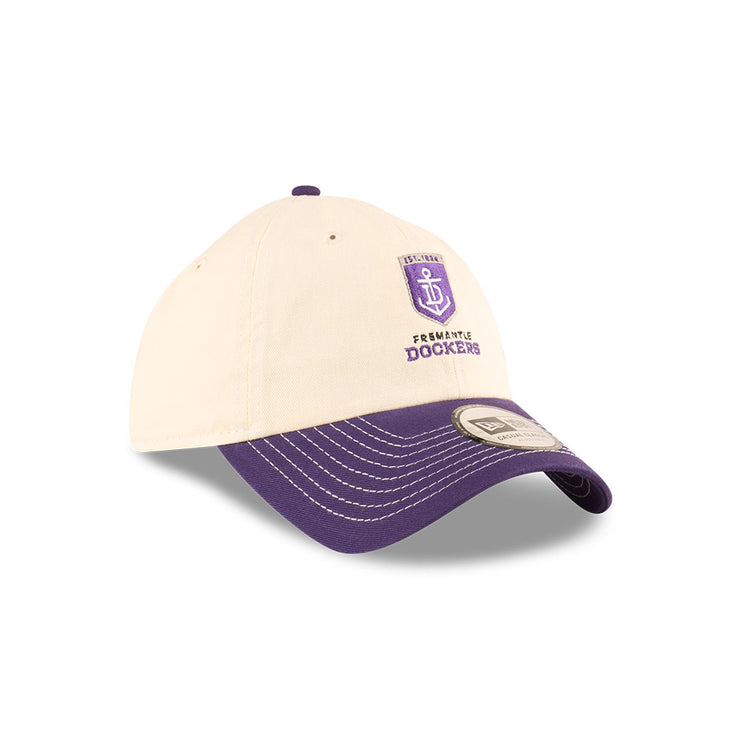 New Era Casual Classic AFL 2025 Supporter 2-Tone Chrome Fremantle Dockers