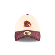 New Era Casual Classic NRL 2025 Supporter 2-Tone Chrome Brisbane Broncos