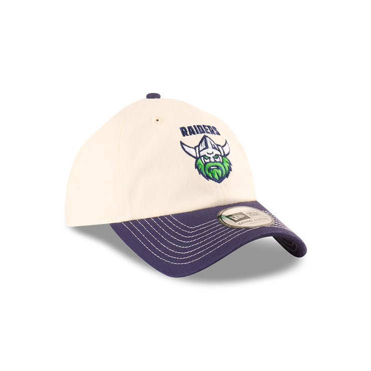 New Era Casual Classic NRL 2025 Supporter 2-Tone Chrome Canberra Raiders