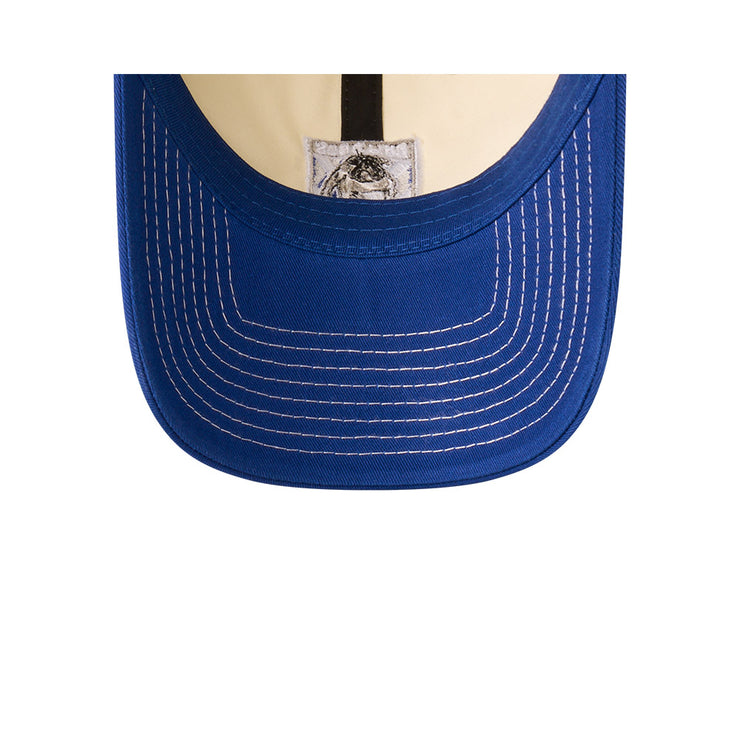 New Era Casual Classic NRL 2025 Supporter 2-Tone Chrome Canterbury Bankstown Bulldogs